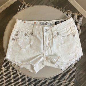 MissMe White Shorts